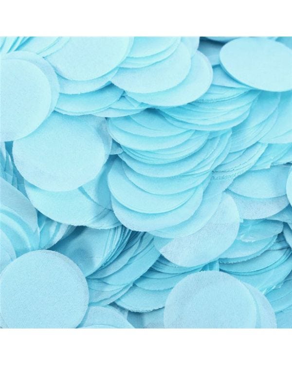 Baby Blue Paper Confetti (100g bag)