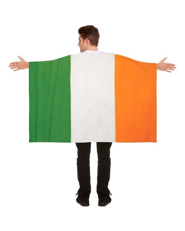 Irish Flag Cape - Adult