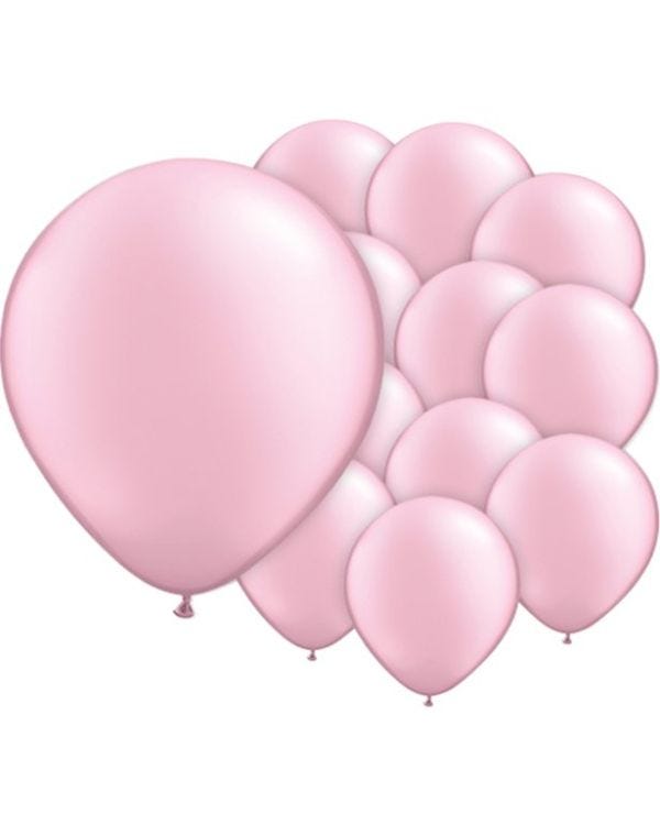 Pink Balloons - 5&quot; Pearl Latex (100pk)