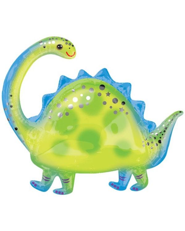 Brontosaurus SuperShape Balloon - 32&quot; Foil