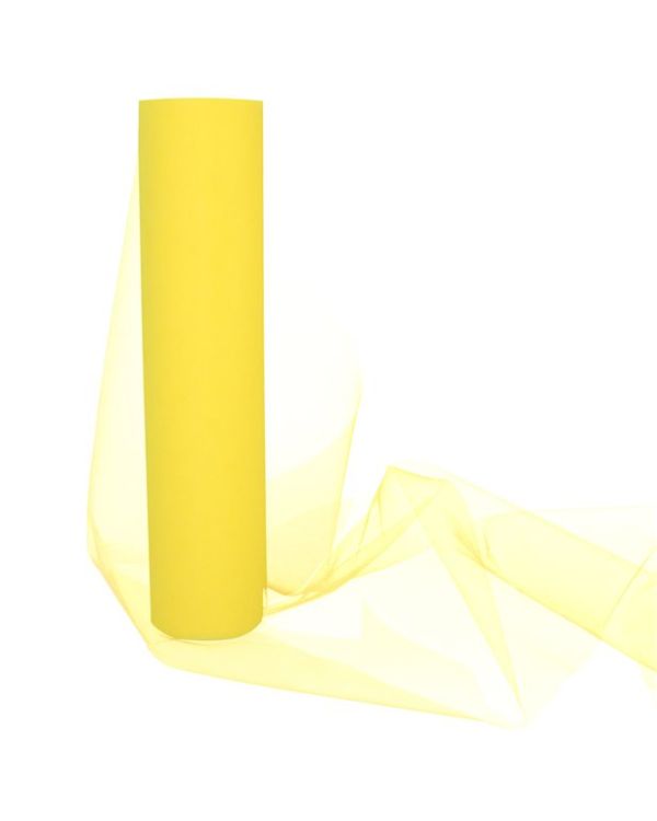 Yellow Tulle Roll - 30cm x 25m