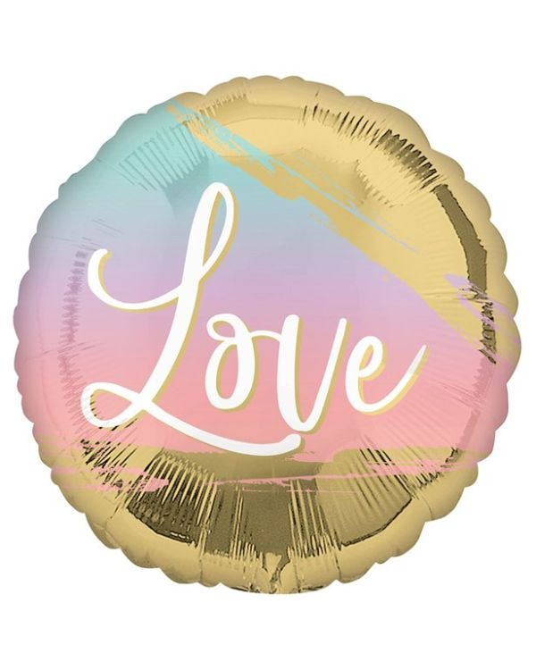 Sunset Love Balloon - 18&quot; Foil