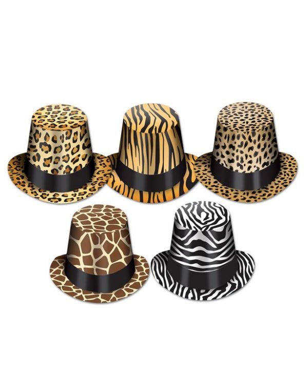 Animal Print Hat