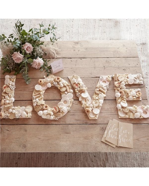 Love Grazing Board Table Kit