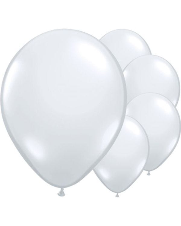 Diamond Clear Balloons - 16&quot; Latex (50pk)