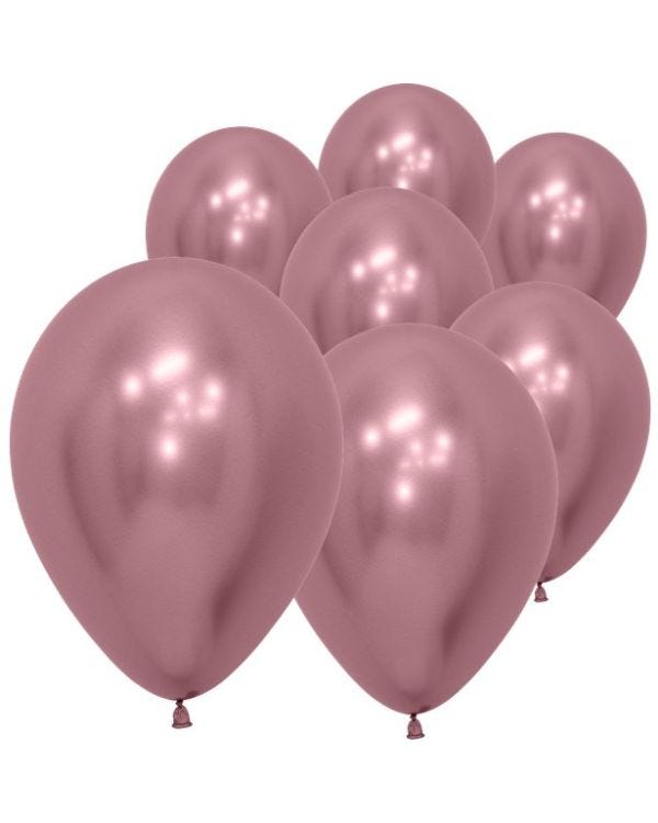 Pink Reflex Balloons - 5&quot; Latex (50pk)