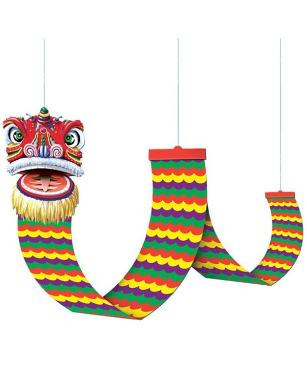Chinese New Year Dragon Ceiling Decoration - 12ft