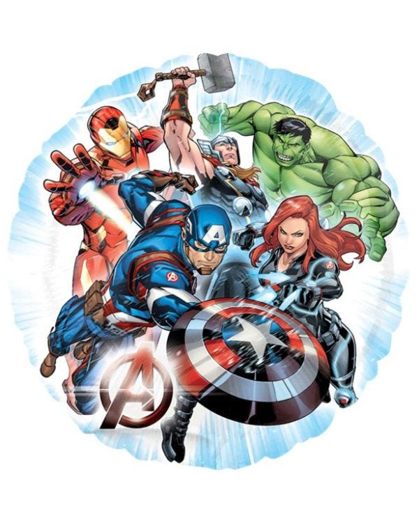 Avenger Foil Balloon - 18&quot;