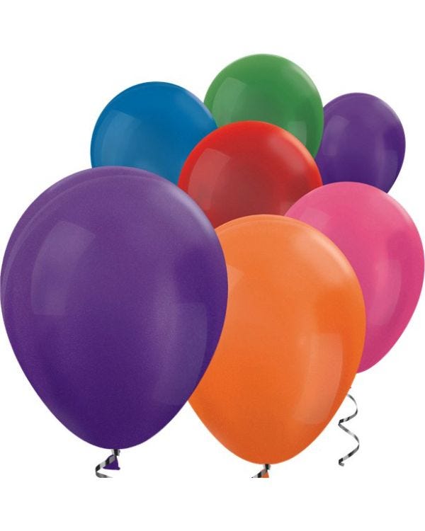Assorted Metallic Mini Balloons - 5&quot; Latex Balloons (100pk)