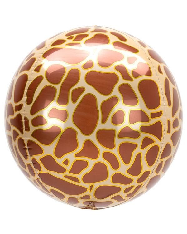 Orbz Giraffe Print - 16&quot; Foil