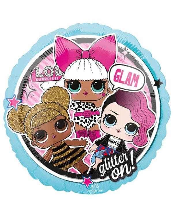 LOL Surprise Glam Foil Balloon - 18&quot;