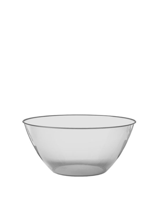 Clear Plastic Serving Bowl - 1.8L