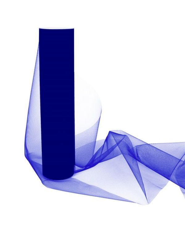 Royal Blue Tulle Roll - 30cm x 25m