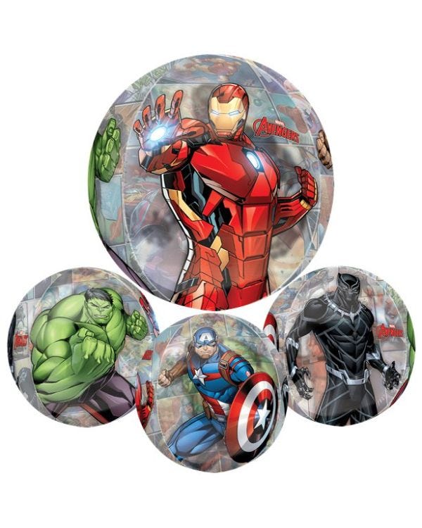 Avengers Orbz Balloon - 15&quot;