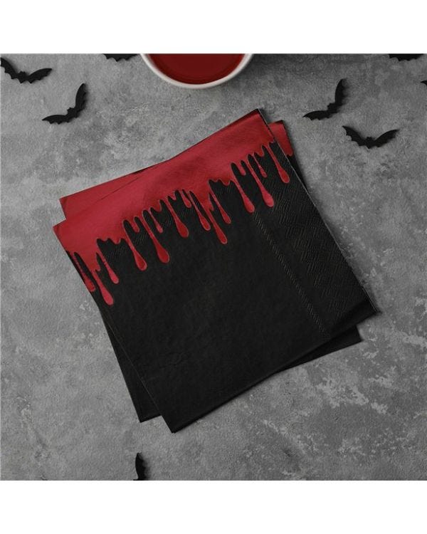 Bloody Paper Napkins - 33cm (16pk)