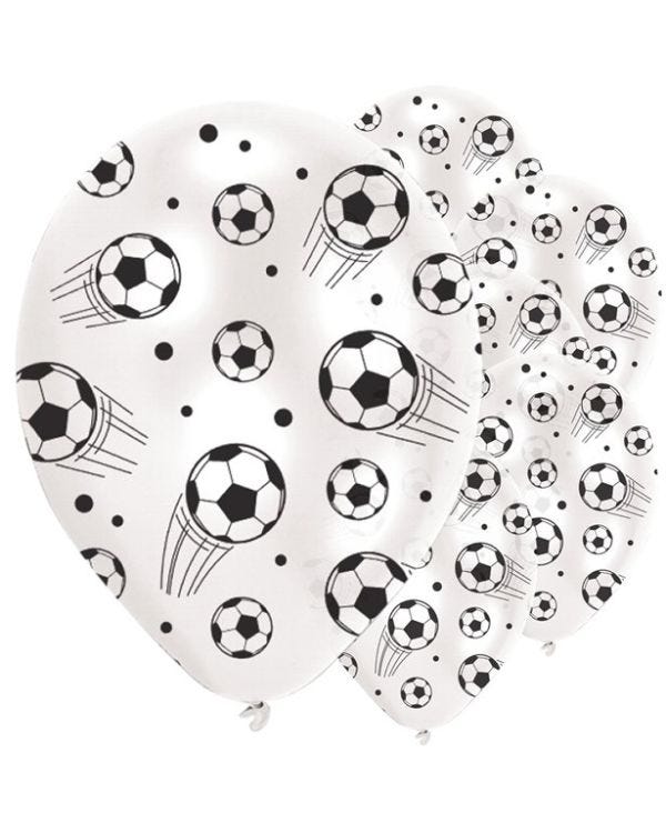 Football Latex Balloons - 11&quot; (6pk)