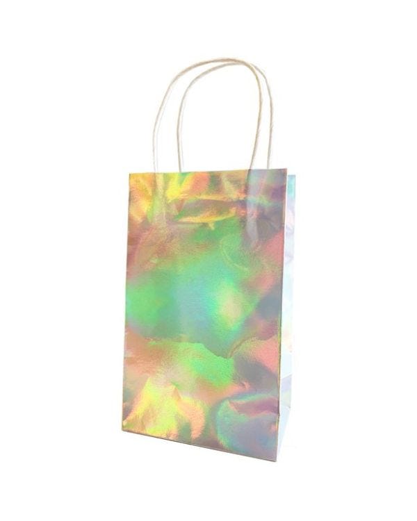 Girls Rule Iridescent Paper Party Bags (6pk)