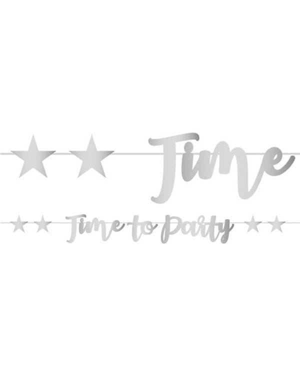 Time to Party Letter Banner - 2.5m