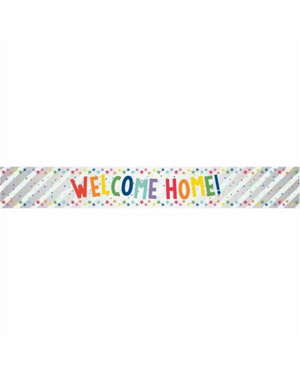 Welcome Home Foil Banner - 1.74m