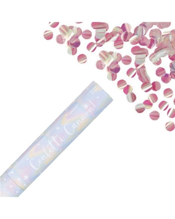 Iridescent Confetti Cannon - 24cm