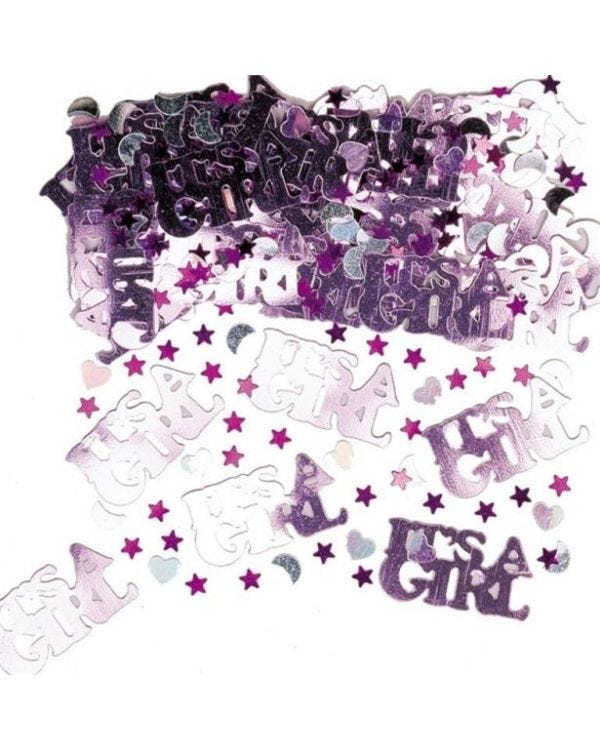 Its a Girl Confetti (14g pack)