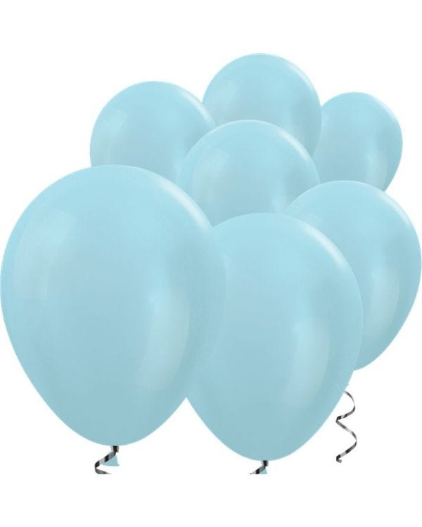 Blue Satin Mini Balloons - 5&quot; Latex Balloons (100pk)