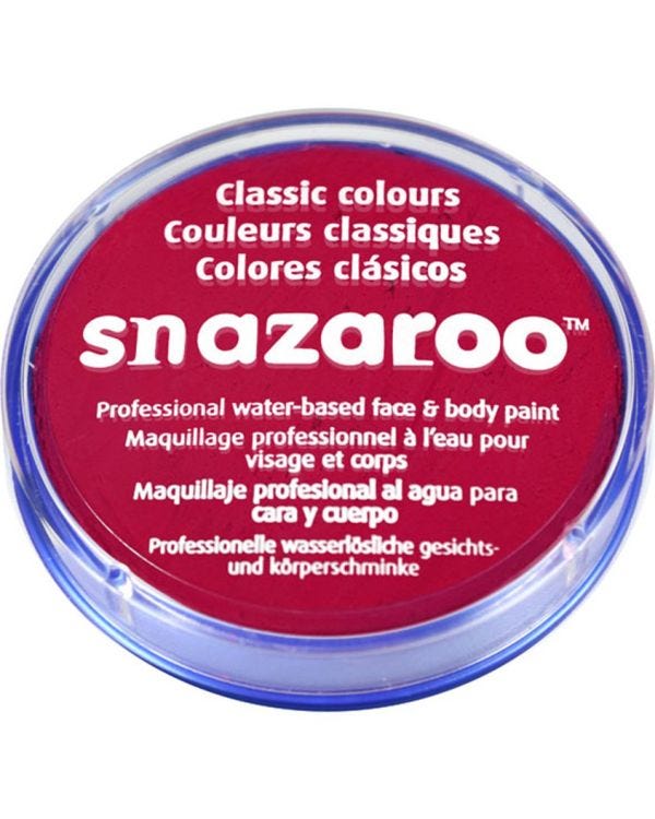 Snazaroo Burgundy Face Paint - 18ml