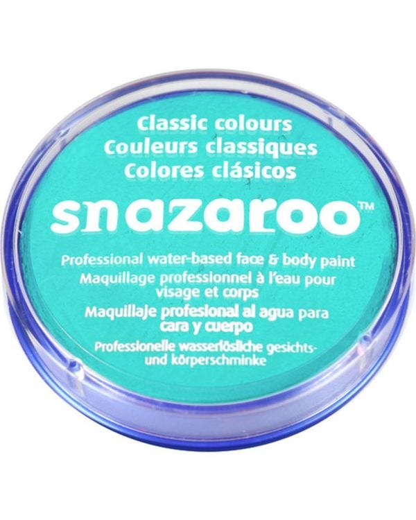 Snazaroo Turquoise Face Paint - 18ml