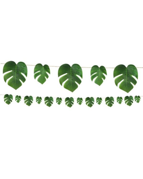 Tropical Palm Leaf Garland - 2.74m