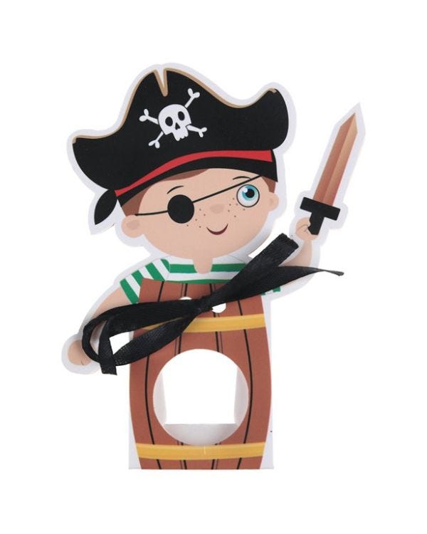 Pirate Favor Boxes (6pk)