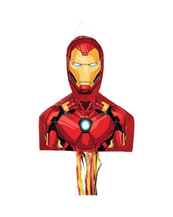 Iron Man Pull Piñata - 48cm x 42cm