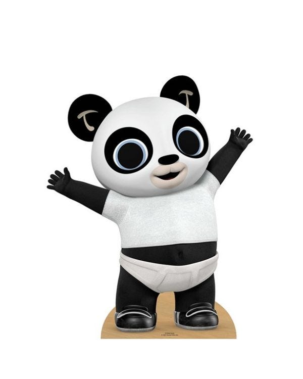 Pando Panda Cardboard Cutout - 76cm x 61cm