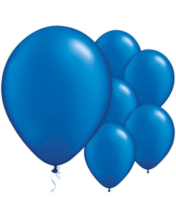 Sapphire Blue Balloons - 11&#039;&#039; Latex (25pk)
