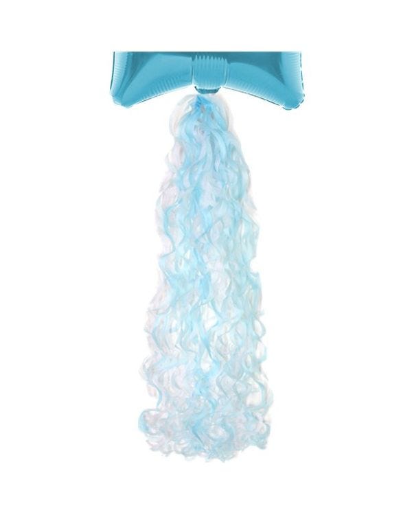 Blue Tissue Paper Balloon Tail - 86cm