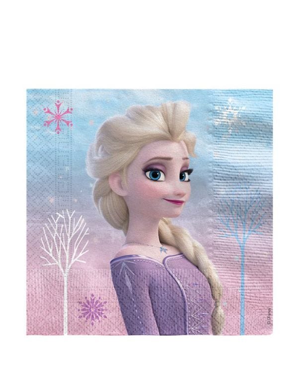 Disney Frozen 2 Wind Spirit Paper Napkins - 33cm (20pk)