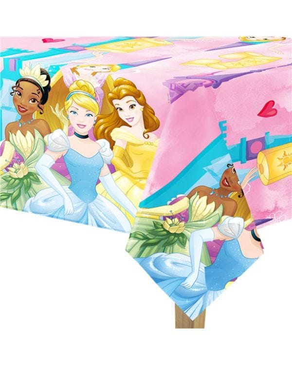 Disney Princess Live Your Story Paper Tablecover - 1.8m x 1.2m