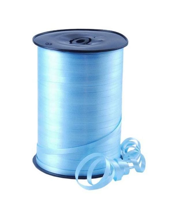 Pale Blue Curling Balloon Ribbon - 500m
