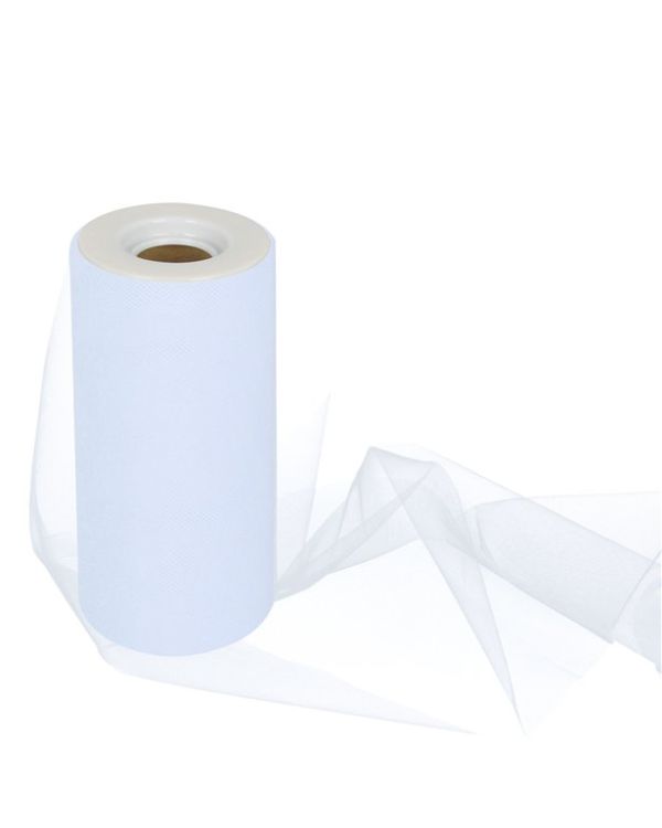 Blue Tulle Roll - 15cm x 25m