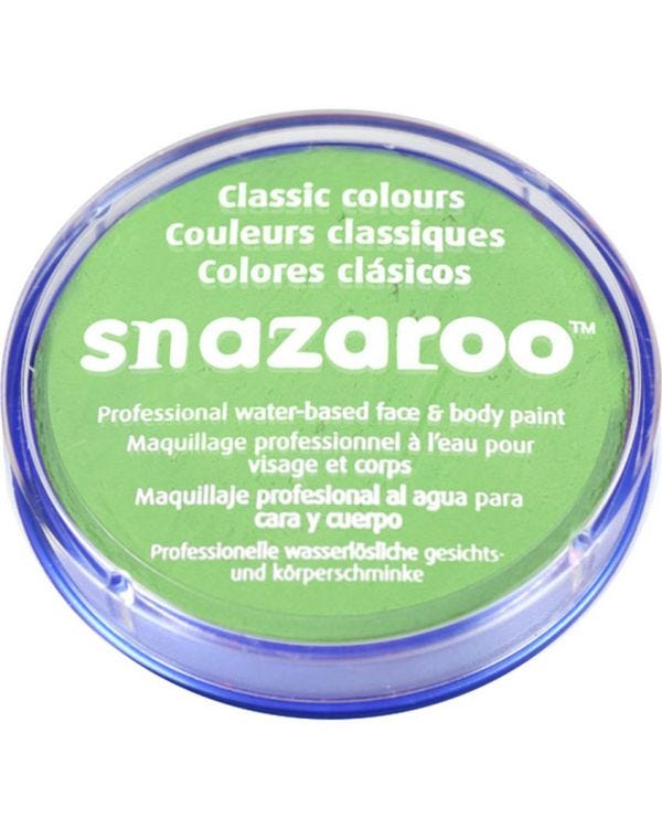 Snazaroo Pale Green Face Paint - 18ml