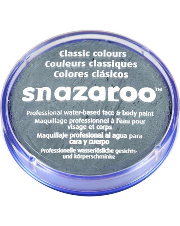 Snazaroo Dark Grey Face Paint -18ml