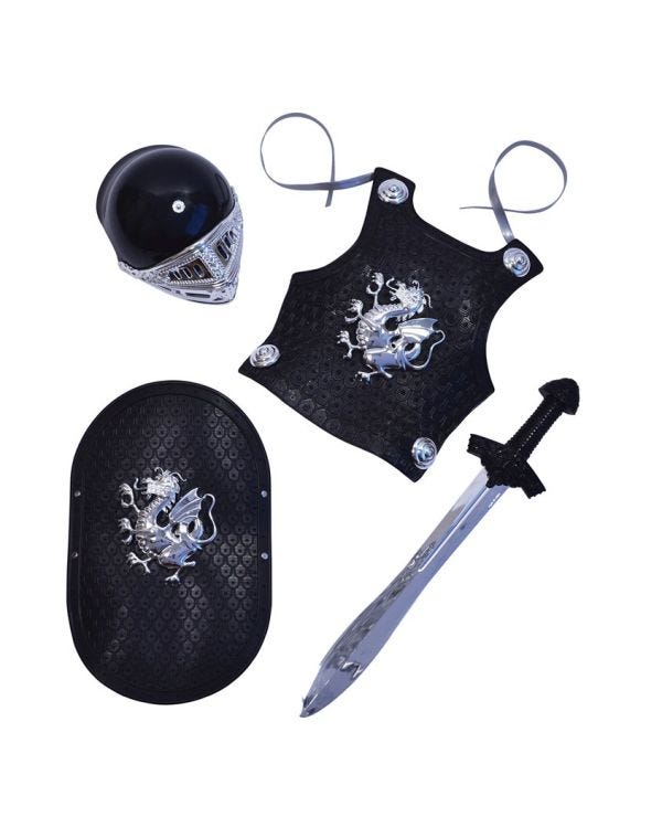 Black Knight Armour Set - Child