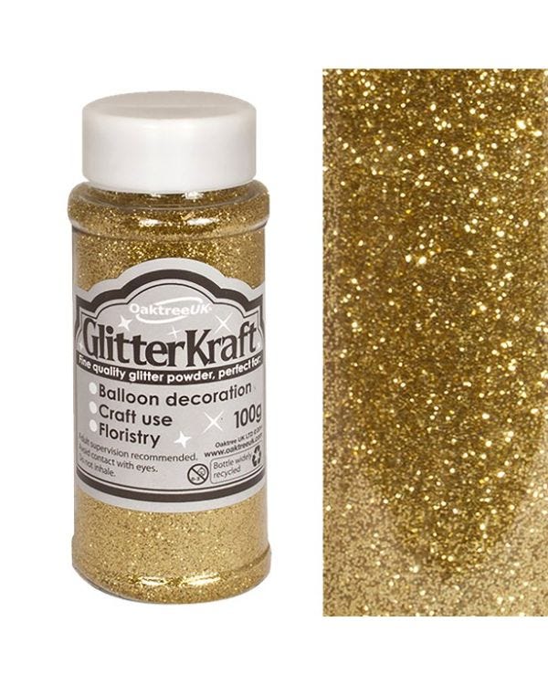 Gold Balloon Glitter - 100g