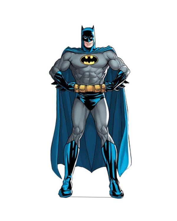 Life Size Batman Cardboard Cutout - 195cm x 92cm