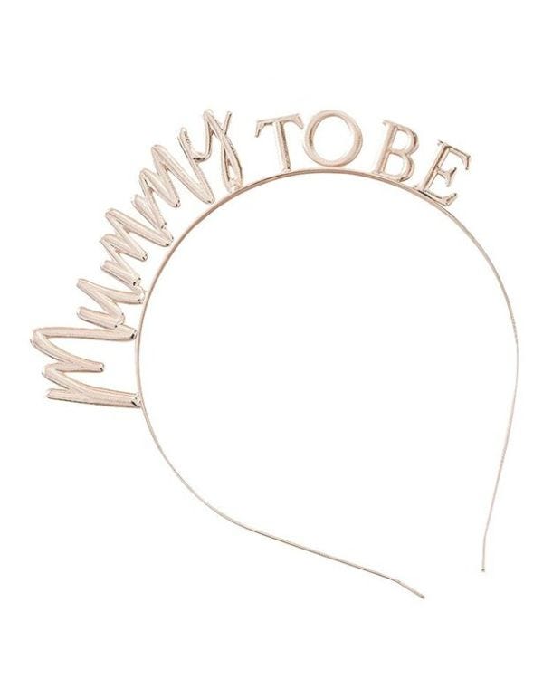 Baby In Bloom &#039;Mummy To Be&#039; Metal Headband
