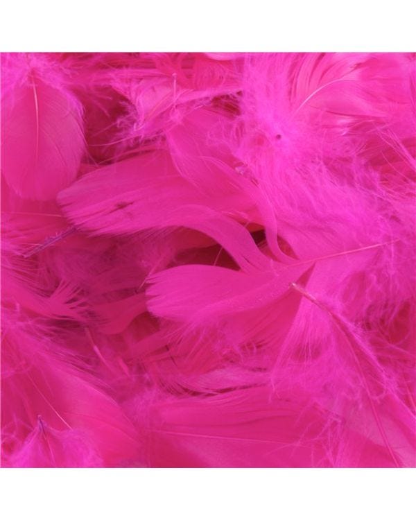 Hot Pink Decorative Feathers (50g pack)
