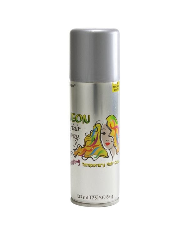 Coloured Hair Spray - Silver 133ml