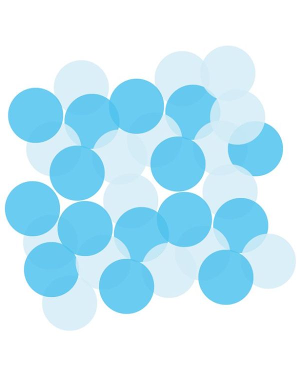 The Big Reveal Blue Tissue Confetti (22g pack)