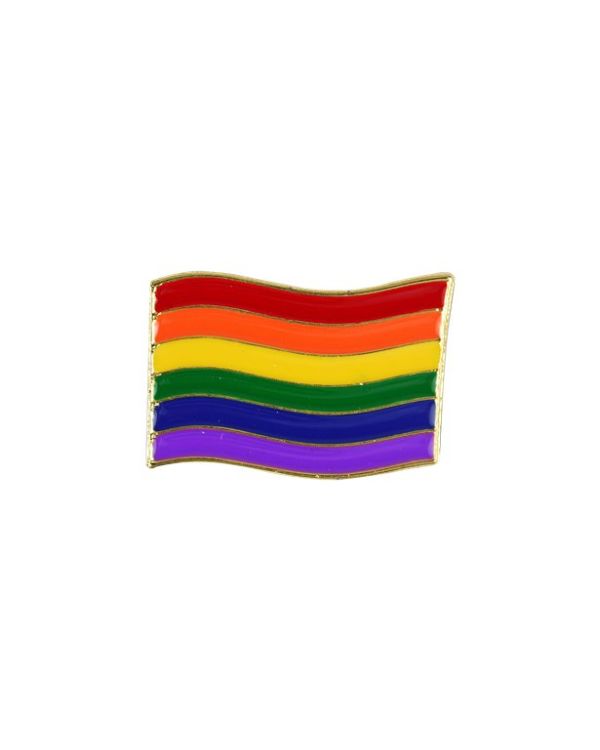 Pride Flag Pin Badge