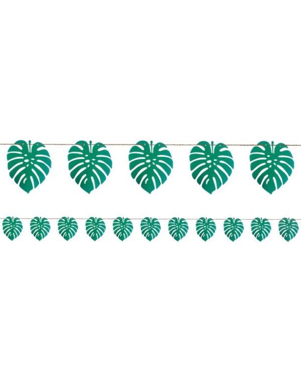 Palm Leaf Paper Banner - 5.48m