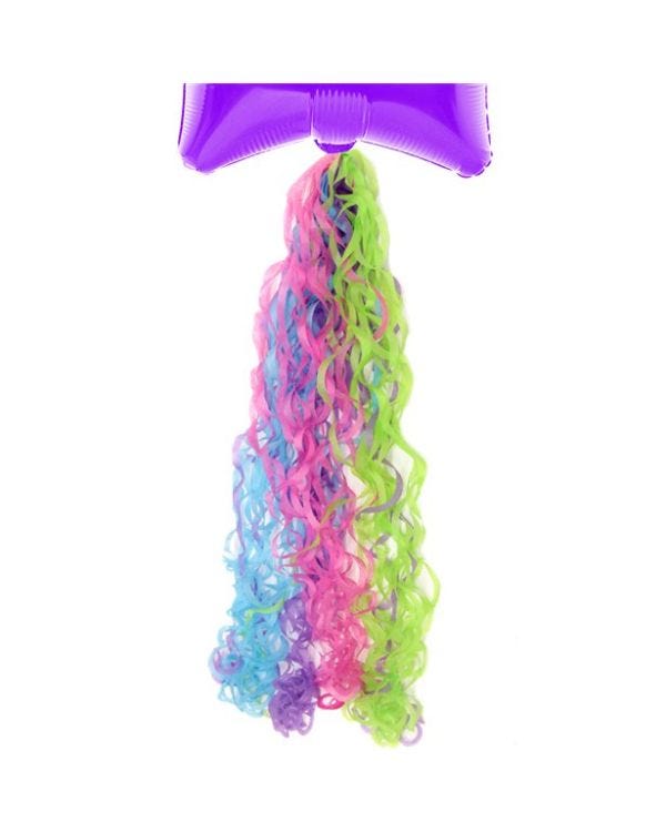 Multicoloured Tissue Paper Balloon Tail - 86cm